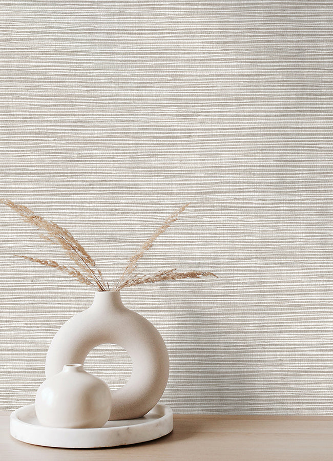 
                  
                    Alton Light Grey Faux Grasscloth Wallpaper
                  
                