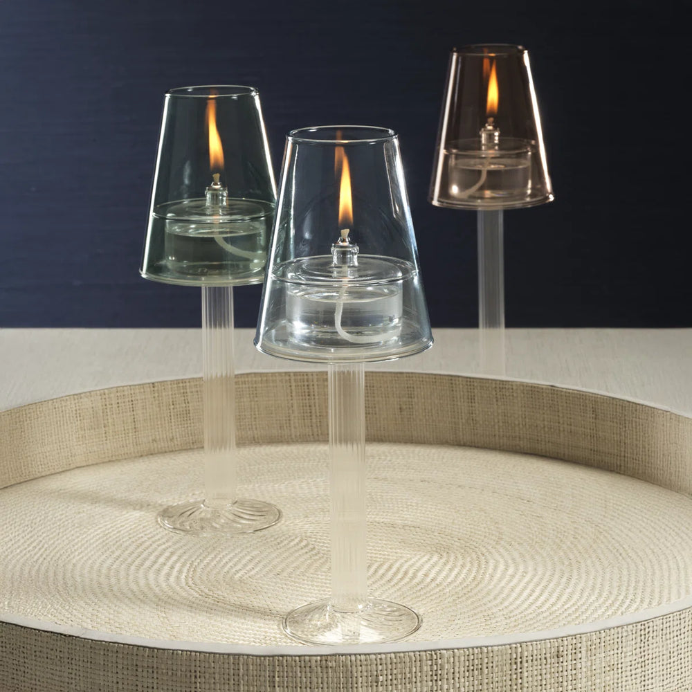 
                  
                    Dauphine Table Lamp Votive Oil Lamp- Blue
                  
                