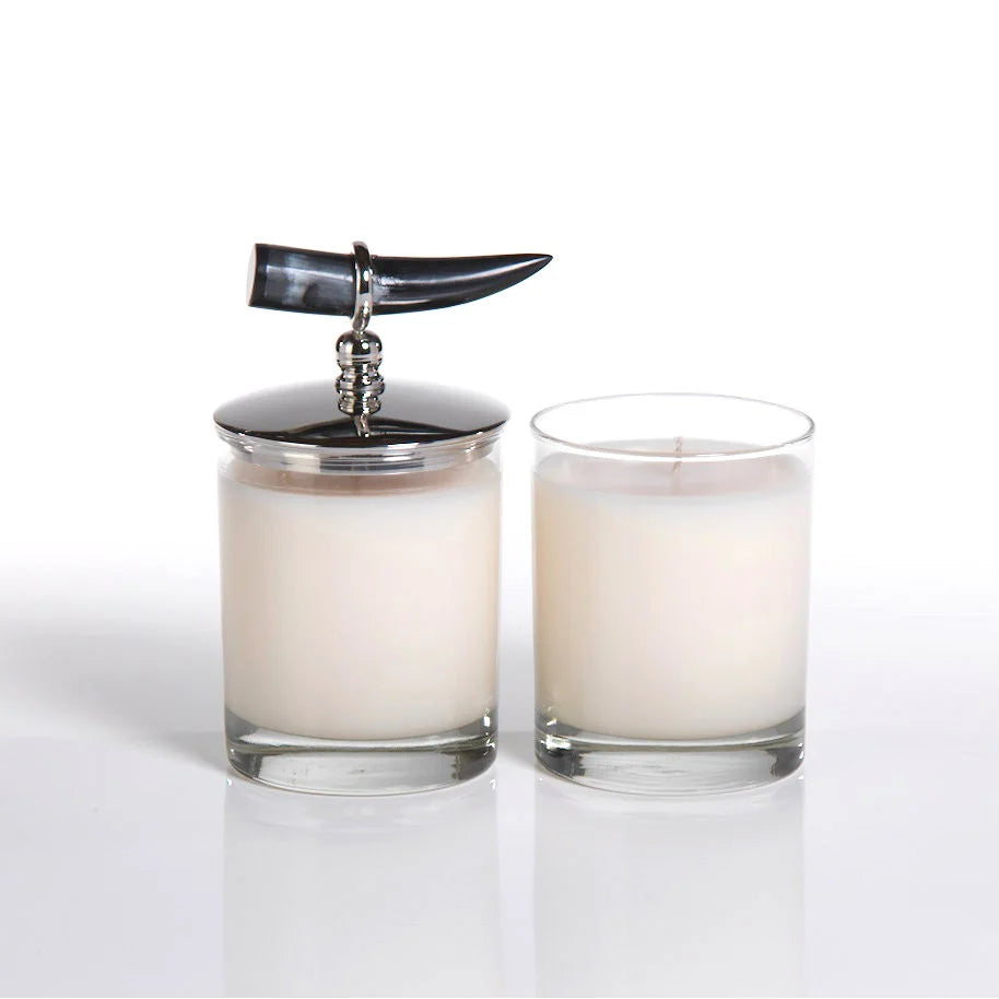 Cote d Ivoire Scented Candle w/ Horn Lid