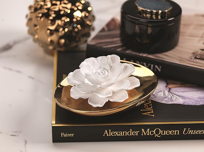 Dream porcelain flower diffuser - Morrocan peony