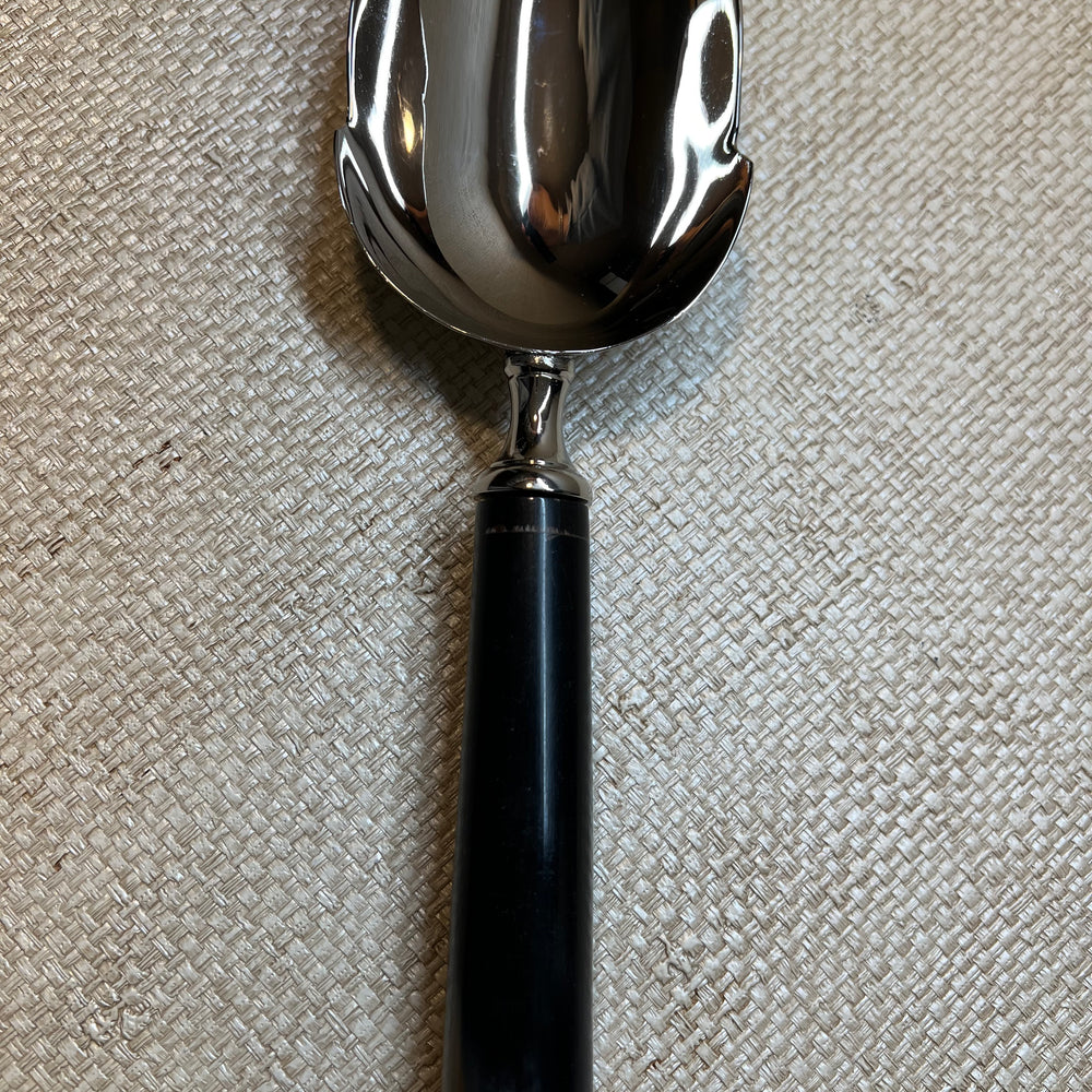 
                  
                    Polished Nickel Ice Scoop w/
Horn Handle
                  
                