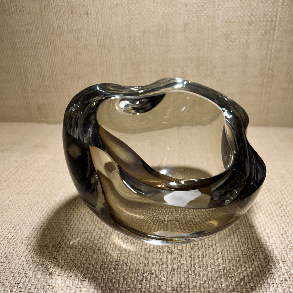 Viento Glass Bowl - Taupe