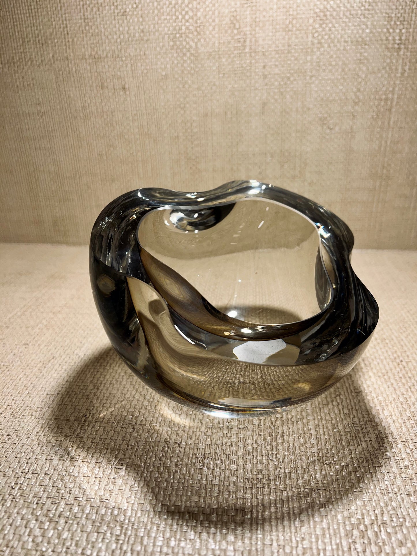 Viento Glass Bowl - Taupe