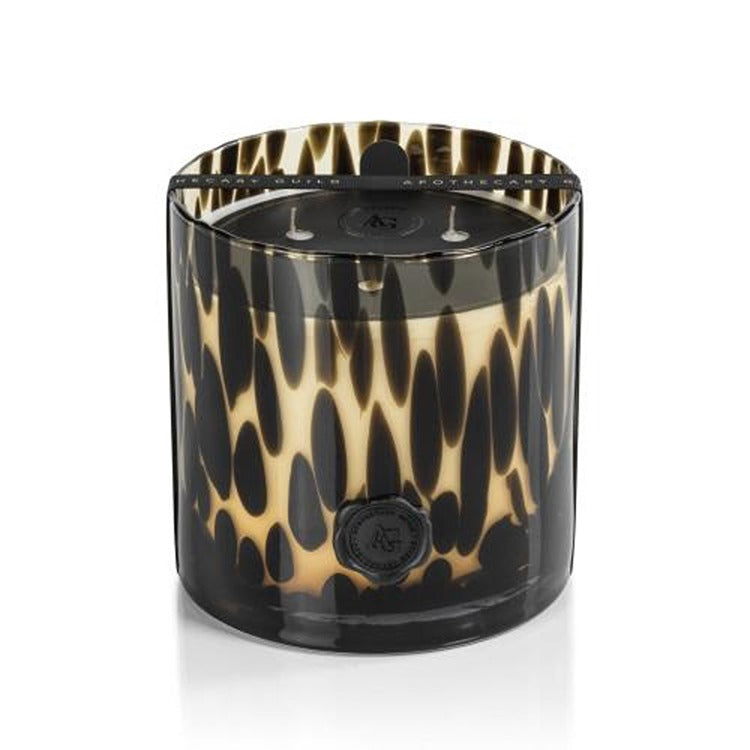 Opal Glass Three Wick Candle Jar - Cedar Leaf & Hinoki Cypress